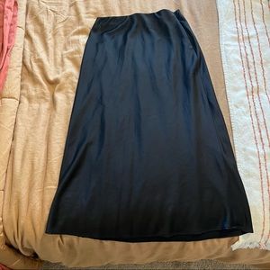 SOLD Y2K midi slip skirt